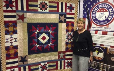 Quilt Raffle; a fund-raiser for the Veterans History Museum of the Carolinas’ capital campaign