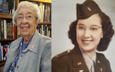 WWII Army Nurse Dorothy Managan on Channel 13 tonight!