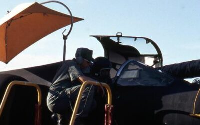 Flying a U-2C with the Canopy Open