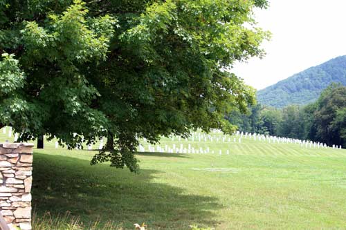 veterans cementary in black mountain
