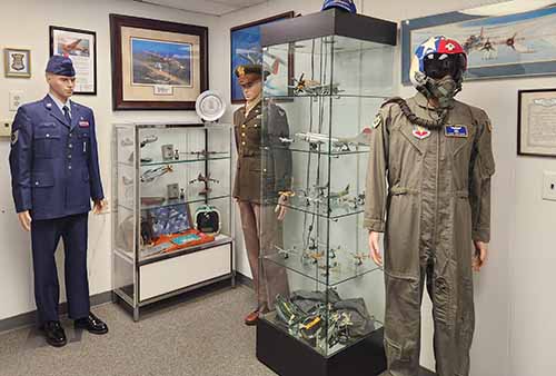 new air force exhibit created by the volunteers