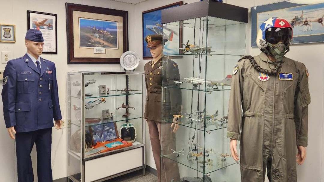 the veterans history museum airforce exhibit