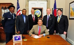 Governor Pat McCrory for the signing of the Brass to Class Act