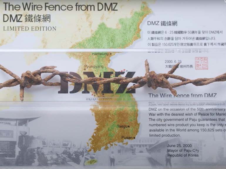 dmz barb wire