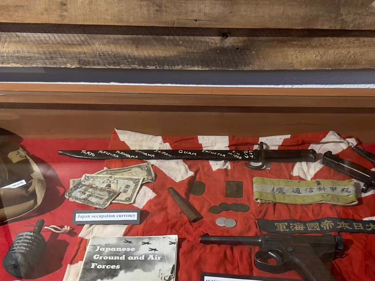 wwii pacific theatre artifacts